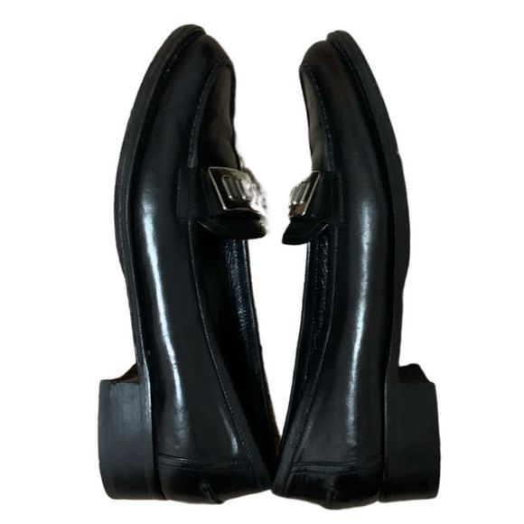 PRADA LOAFERS LEATHER W/ VIBRAM SOLE PROTECTORS | SZ WOMENS 40 | AUTHENTIC - Picture 5 of 6